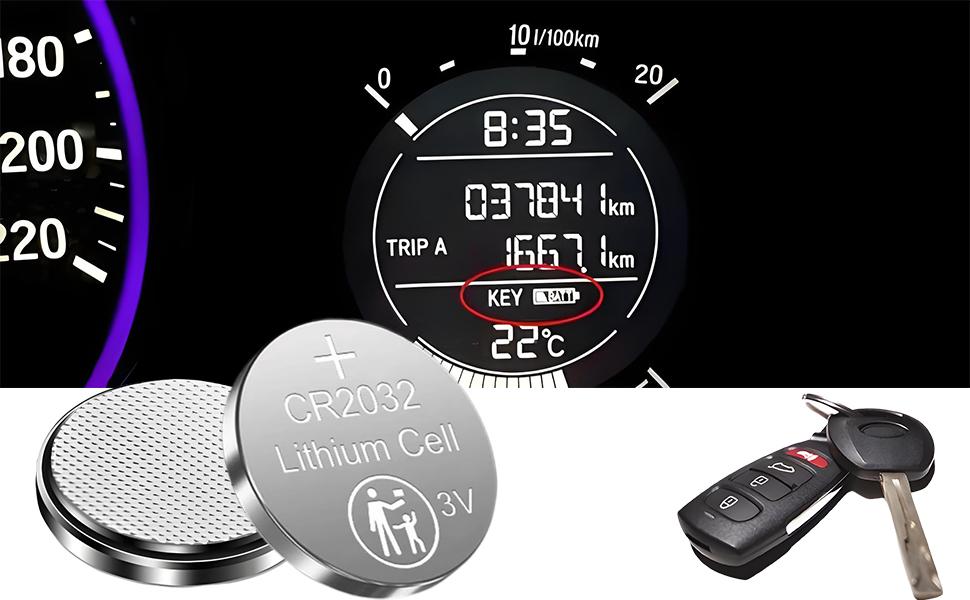 Key Fob Replacement for Honda (CRV Civic Accord Pilot Odyssey HRV Fit Passport Ridgeline Crosstour Insight Clarity CRZ) Smart Remote (Check Fitment Guide)(2 Pack)