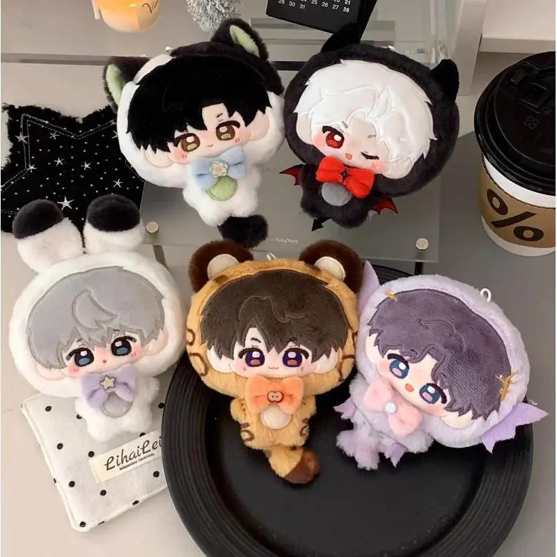 In Stock 10cm Love And Deep Space Plush Toys Biscuit Animal Body Rafayel Xavier Zayne Sylus Caleb Game Peripherals Fans Gift