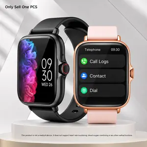 2026 New Fashion Full Screen Multifunctional Smart Watch, Smartwatch for Fitness, Multiple Sports Modes, Water Reminder, Message Notifications, Pedometer, Digital Display, Fitness Smartwatch