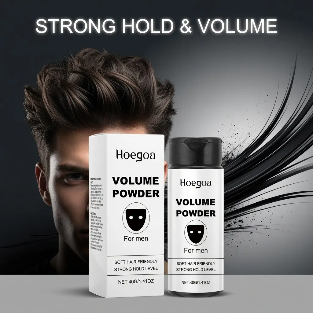 Volumizing Hair Powder (40g), Natural Ingredients, Long-Lasting Hold, Fresh and Fluffy, Oil Control, Hairstyle Care, Portable Styling Powder