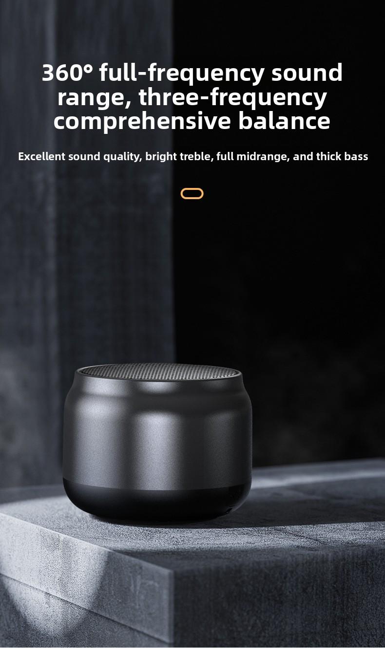 Powerful Bass Mini Bluetooth Speaker Loud Sound Portable Compact Audio HiFi Sound Quality