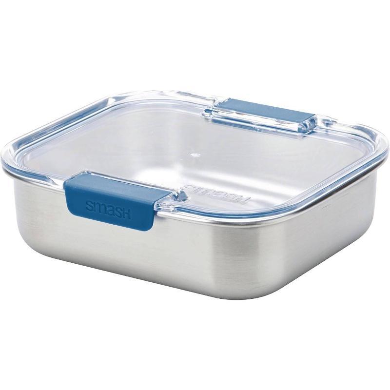 Lunch Or Meal Container Made of Stainless Steel That Is Safe for Microwave Use