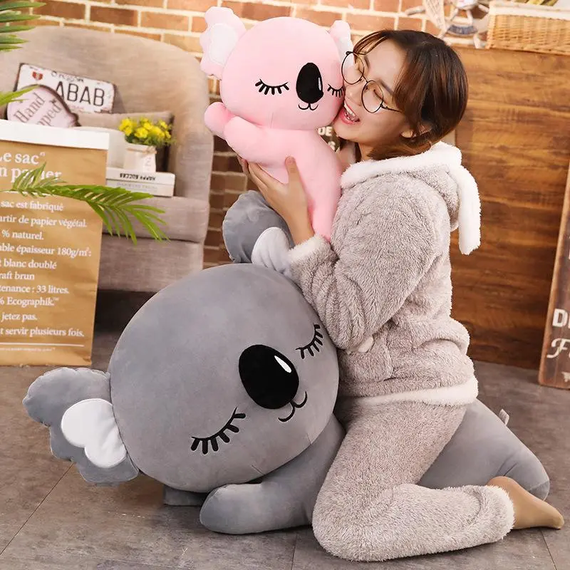 New Arrival Giant Size Koala Bear Sleeping Pillow Soft Stuffed Toy Koala bear Plush Toy Gift New Birthday Gift