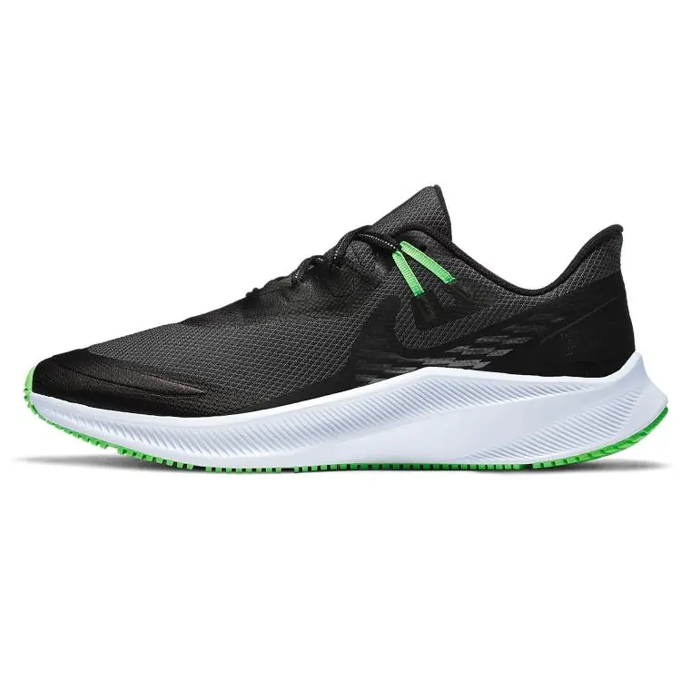Nike Quest 3 Shield 'Black Poison Green'