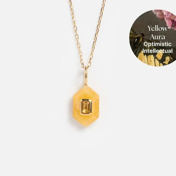 Colored Natural Stone Energy Necklace - Crystal Gemstone, Artistic Statement, Colored Crystals Fashion Accessory for Valentine's Day Summer Vibes Gift, Crystal Gemstone Necklaces, Artistic Statement Necklaces