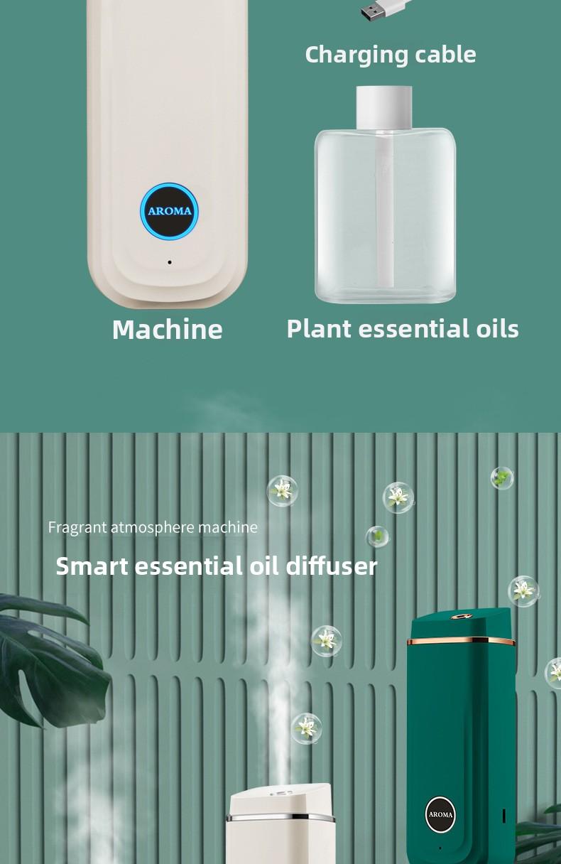 Automatic Aromatherapy Diffuser - Rechargeable Essential Oil Sprayer Suitable for Home, Hotel, Car, and Bathroom, Long-lasting Fragrance Air Freshener# Aromatherapy Diffuser herbal diffuser sterno potpourri bakhoor herbal diffuser sticks diffuser