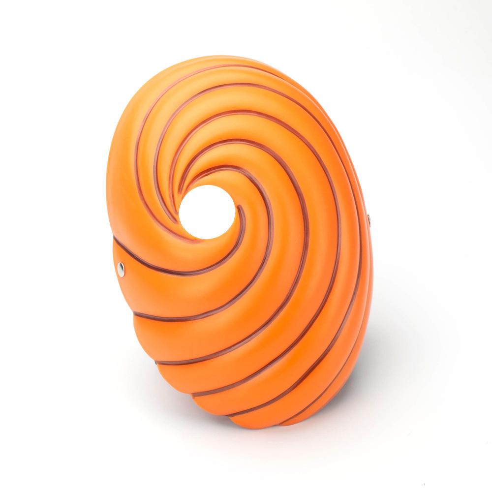 Anime Ninja Cosplay Uchiha Mask Tobi Obito Akatsuki Ninja Madara Cosplay Costume Props Halloween Party Mask Headgear Cos Obito