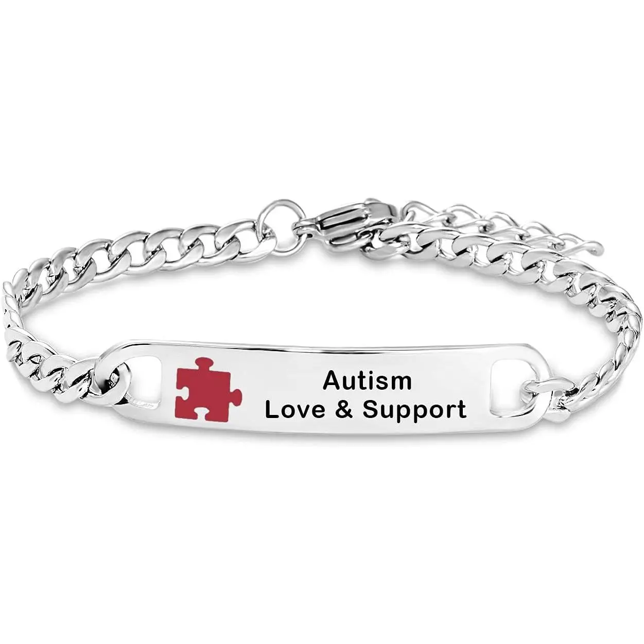 ID Bracelet  DNR Organ Donor  Identify  for Mom Family Daughter Son Husband Grandma Stainless Steel DNR Heart  Cancer Pacemaker Christmas Birthday