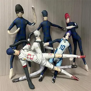 Blue Lock Plush Toys Hot Anime Peripheral Decorative Ornaments Abstract Twistable Wire Frame Decorative Items Gifts For Friends