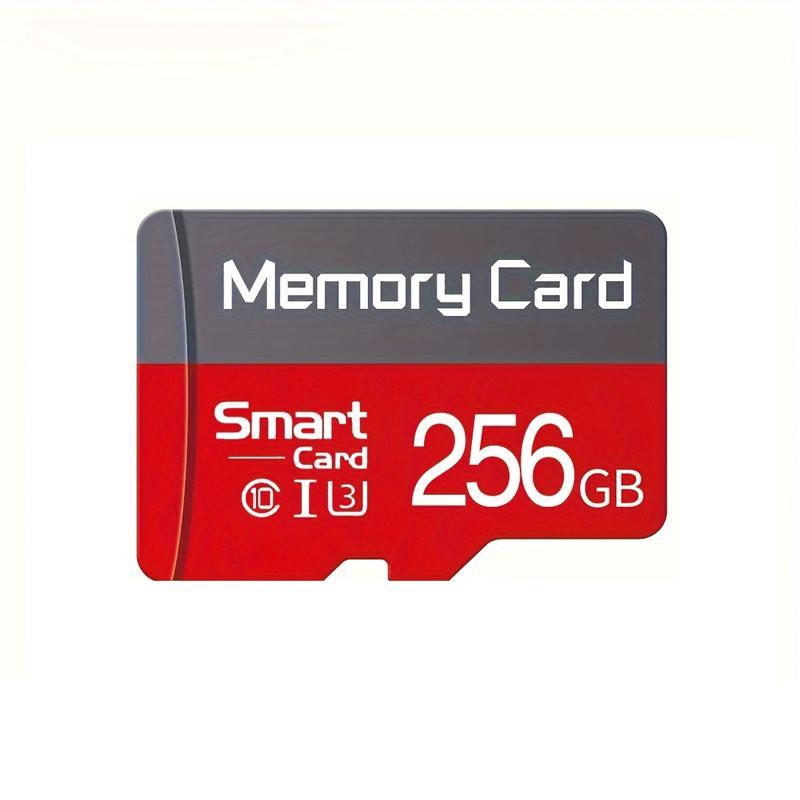 High-Speed Micro SD Card with Adapter, Compatible with Android Phones, Pcs, Computers, Cameras, Car Navigation, Storage Solution, Microsd Memory Card