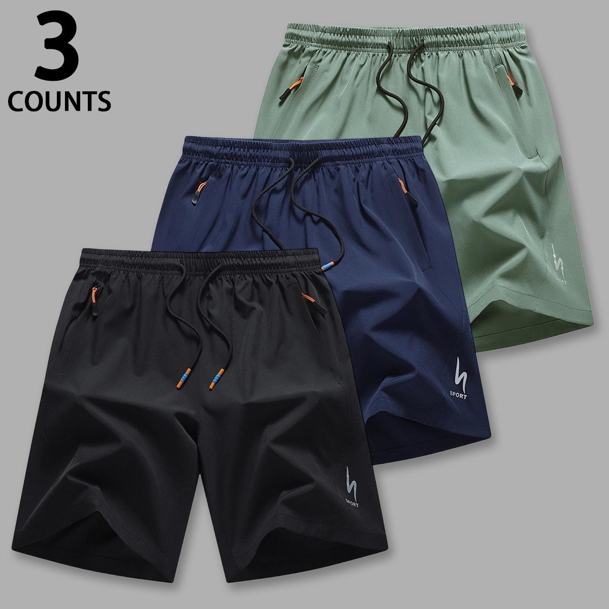 Outdoor Ready Lightweight Mens Hiking Shorts Casual Drawstring Elastic Waist Quick Dry Breathable Shorts for Camping Hiking Fishing and Outdoor Adventures