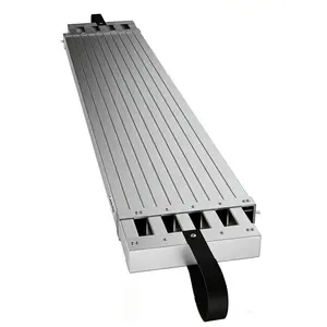 Aluminum Telescoping Work Plank for Ladders Adjustable Extension Scaffold Platform 440lbs Capacity Skid-Proof Surface Ideal for Home Renovation, Decorating, and Maintenance
