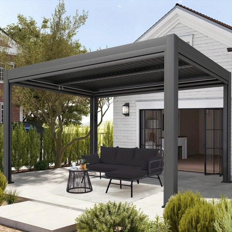 5-Person Modular Patio Conversation Set with Weather-Resistant Cushions-Interchangeable Sectional Design, Durable Wicker/Rattan Construction, UV-Protected Fabric, Removable & Washable Cushion Covers