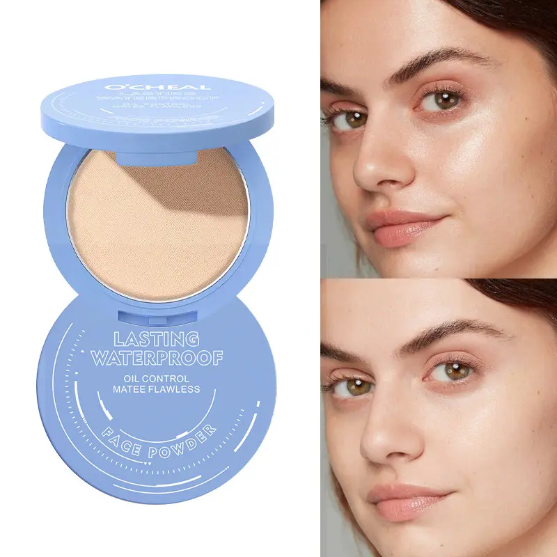 1Pc Silky Matte Soft Concealer Setting Powder Waterproof Natural Not Easy To Take Off Powder