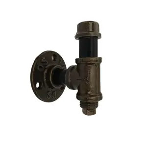 Industrial Pipe Fitting Wall Mount Bracket / Hook