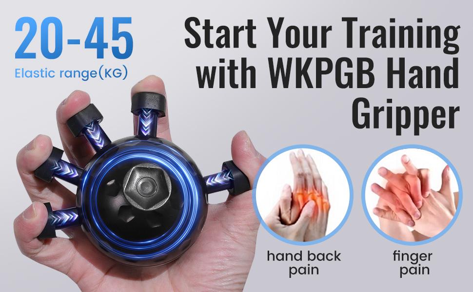 Revolutionize Your Grip: All-in-One Hand Trainer for Gym, Office & Home Use