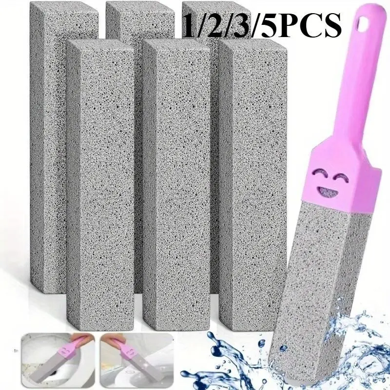 1/2/3/5 Piece Float Stone Cleaning Brush, Toilet Scale Remover, Bathroom Tile Sink Cleaner, Home Washing Tool, Bathroom Gadget