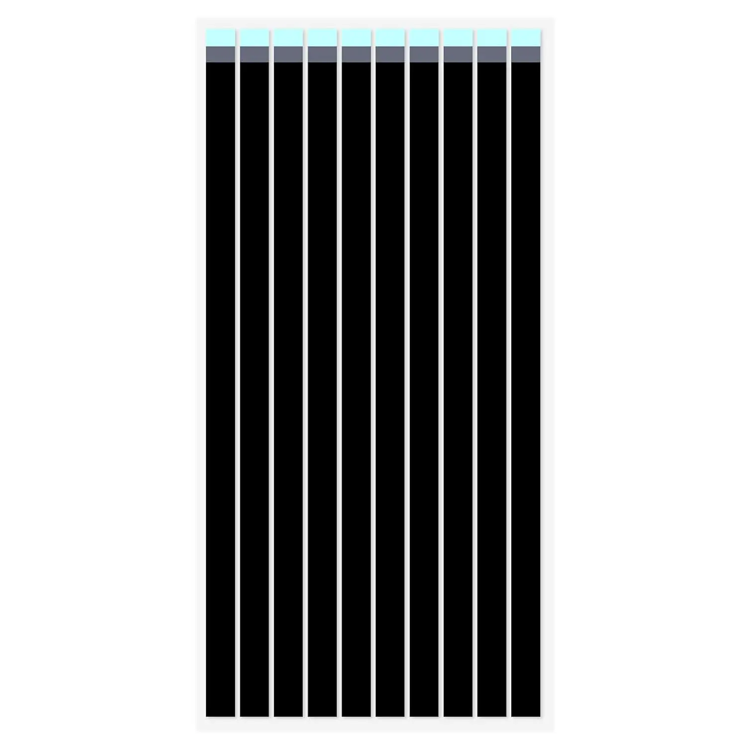 10 count Laptop Screen Double Sided Tape for LED Display , Black Pull Tab Stretch Tape Easy Stretch Adhesive Tapes for Tablets Mobile Phones Laptop LCD LED Screen