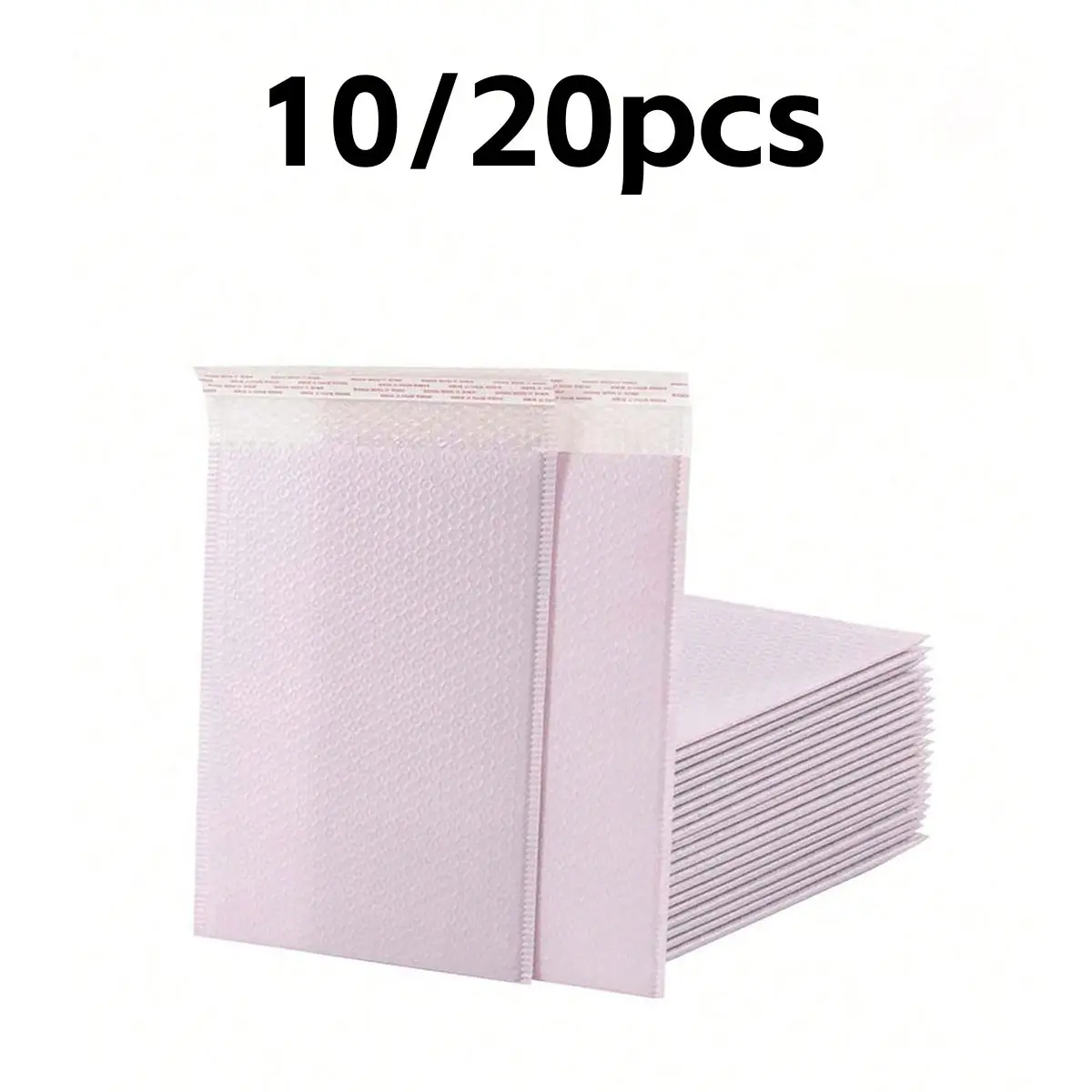 10/20 Pack Bubble Envelopes, 4x6 Inches, Padded Polyethylene, Waterproof, Ideal for Jewelry & Cosmetics, Small Business Shipping Supplies