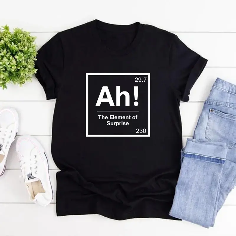 Unisex Whimsical Science‑Chemistry‑Art Print T‑Shirt, 100% Pure Cotton O‑Neck Short‑Sleeve Tee, Y2K Harajuku Casual Streetwear Tops, Funny Nerd‑Vibe Novelty Clothing For Men Women
