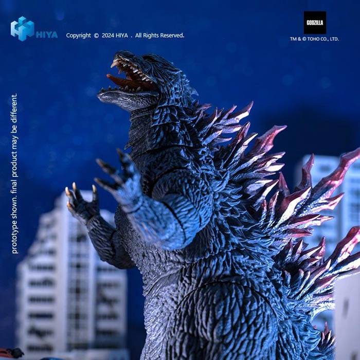 In Stock HIYA GODZILLA 1999 EXQUISITE BASIC Movable Model Toys GODZILLA 2000