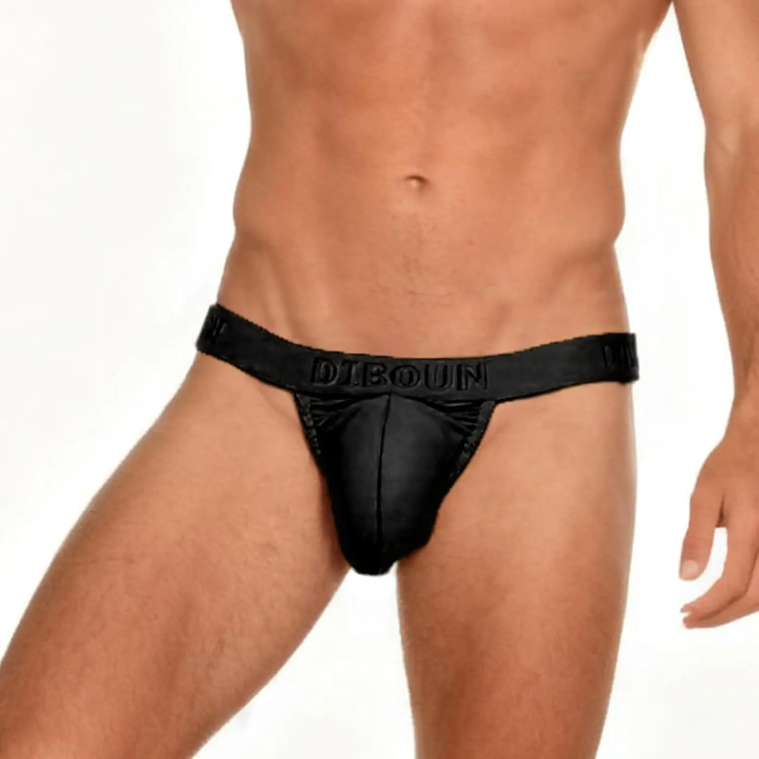 Men's Cotton Tearable G-String Thong - U-Convex Pouch, Open Design, Sexy Style for Femboy Sissy Underwear