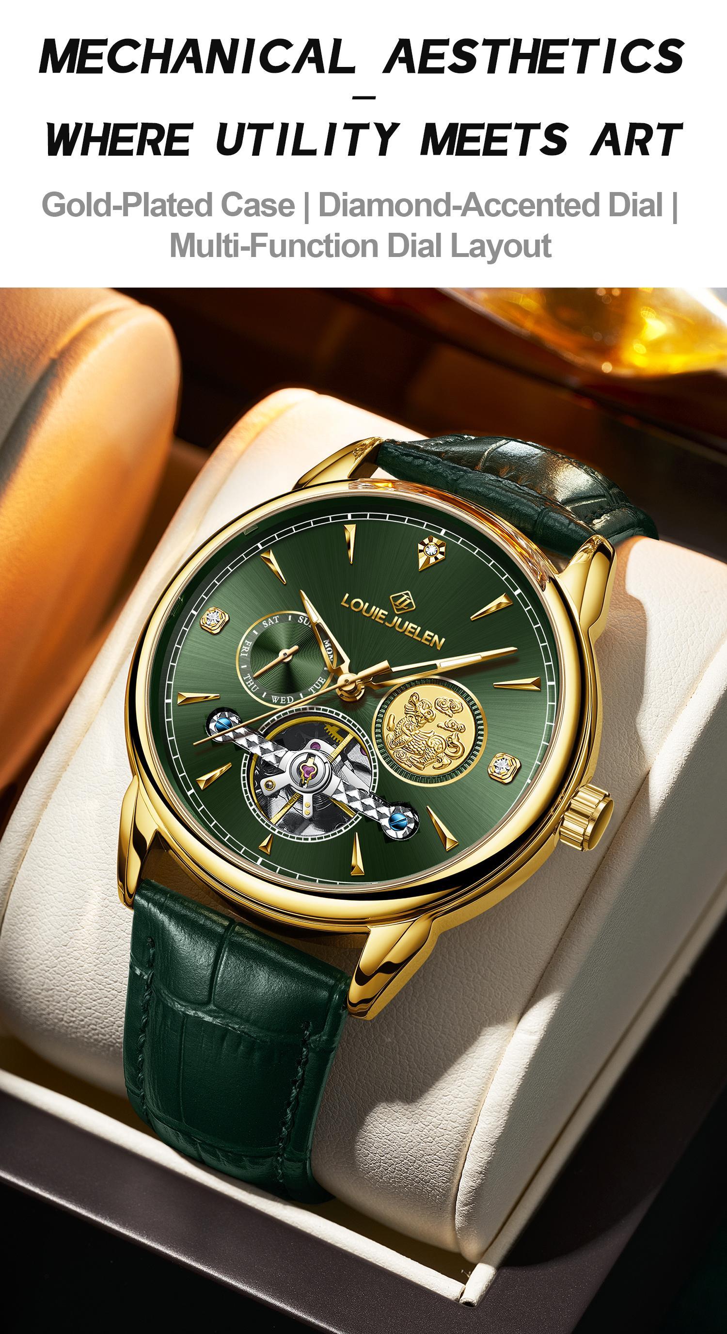 The 42mm Sapphire Chronograph for the Discerning Man.