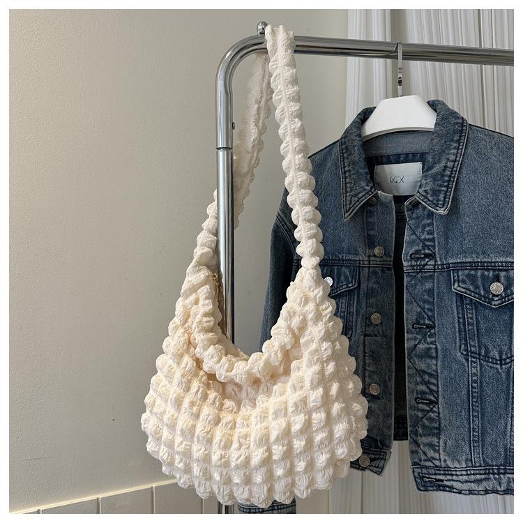 Cloud underarm bag new large capacity tote bag for daily work commute bubble cloud bag crossbody bag