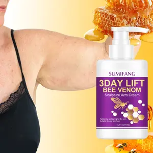 SUMIFANG Bee Venom 3-Day Lifting and Sculpting Arm Cream 150g – Contains bee venom, hyaluronic acid, and caffeine for firming and lifting | Improves sagging arm skin and smooths skin texture
