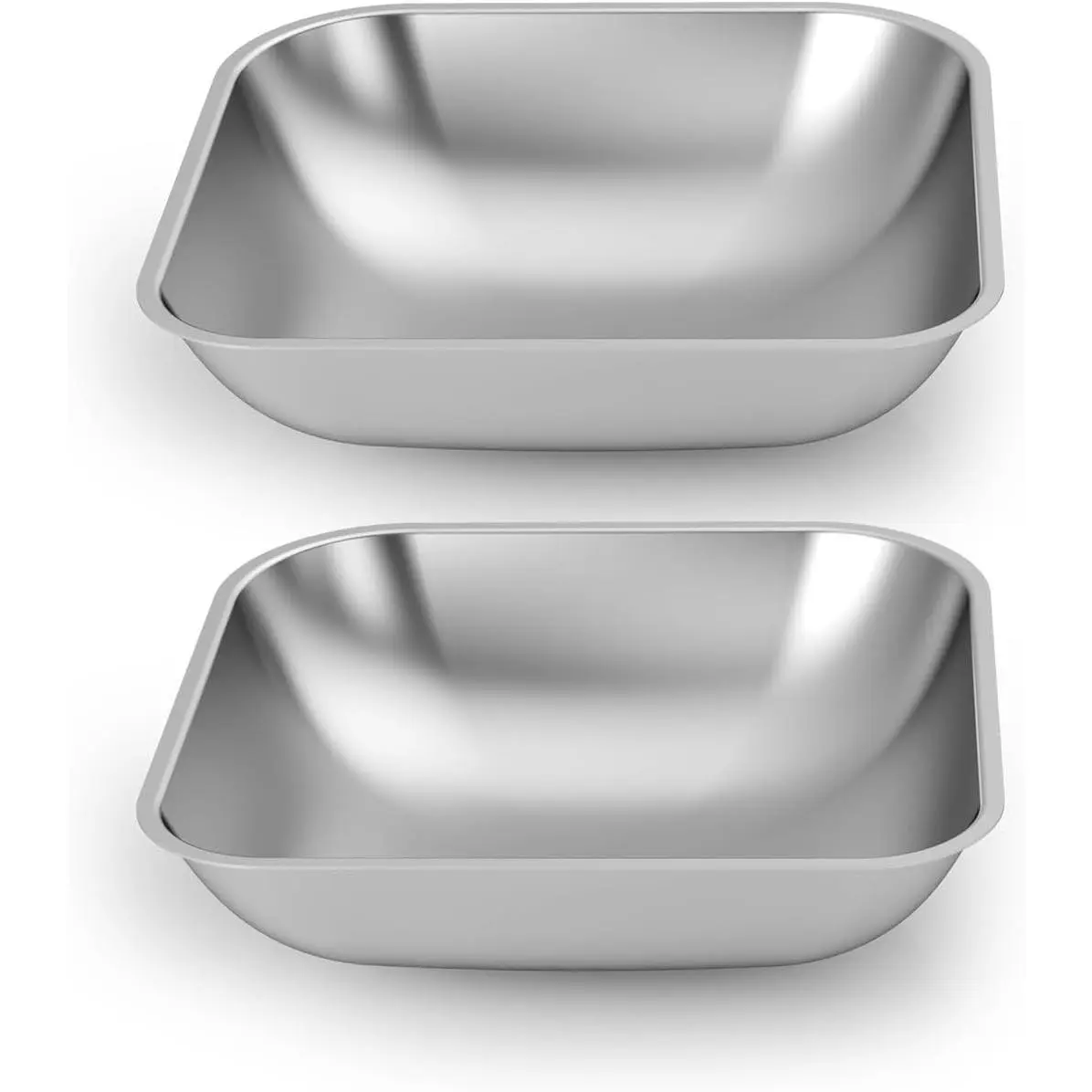 Stainless Steel Bowls for 5L Automatic Double Bowl Cat Feeder and 5L WiFi Automatic Double Bowl Cat Feeder (Pack of 2)