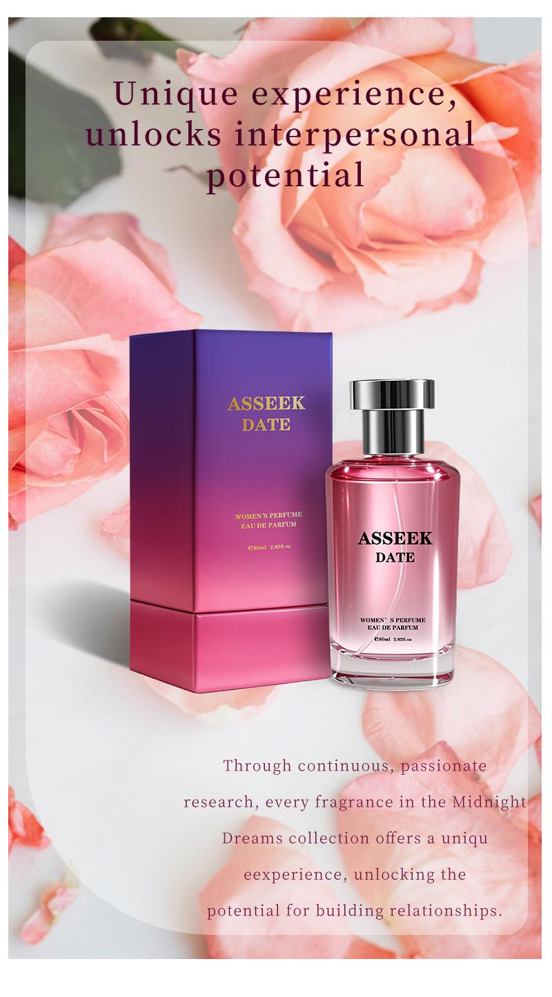 Long Lasting Women's Floral Fruity Perfume 80ml, Daily Fragrance with Amber Rouge & Rose Notes, Blended with Berries, Echoing Pink Yara & Penhaligon Halfeti Style