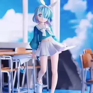 Blue Archive Arona Figure Model, Anime Girl Collectible, Secondary Dimension Merchandise, Blue Archive Handheld Doll