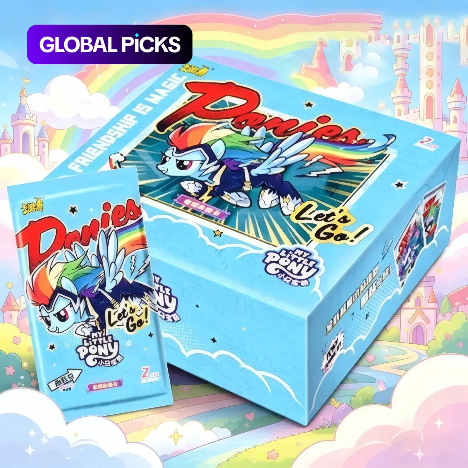 KAYOU My Little Pony Cute Cards Vol.7 Card Packs – New Fun Pack Loved by Fans, So Cute for Gifts & Parties #GLOBAL PICKS