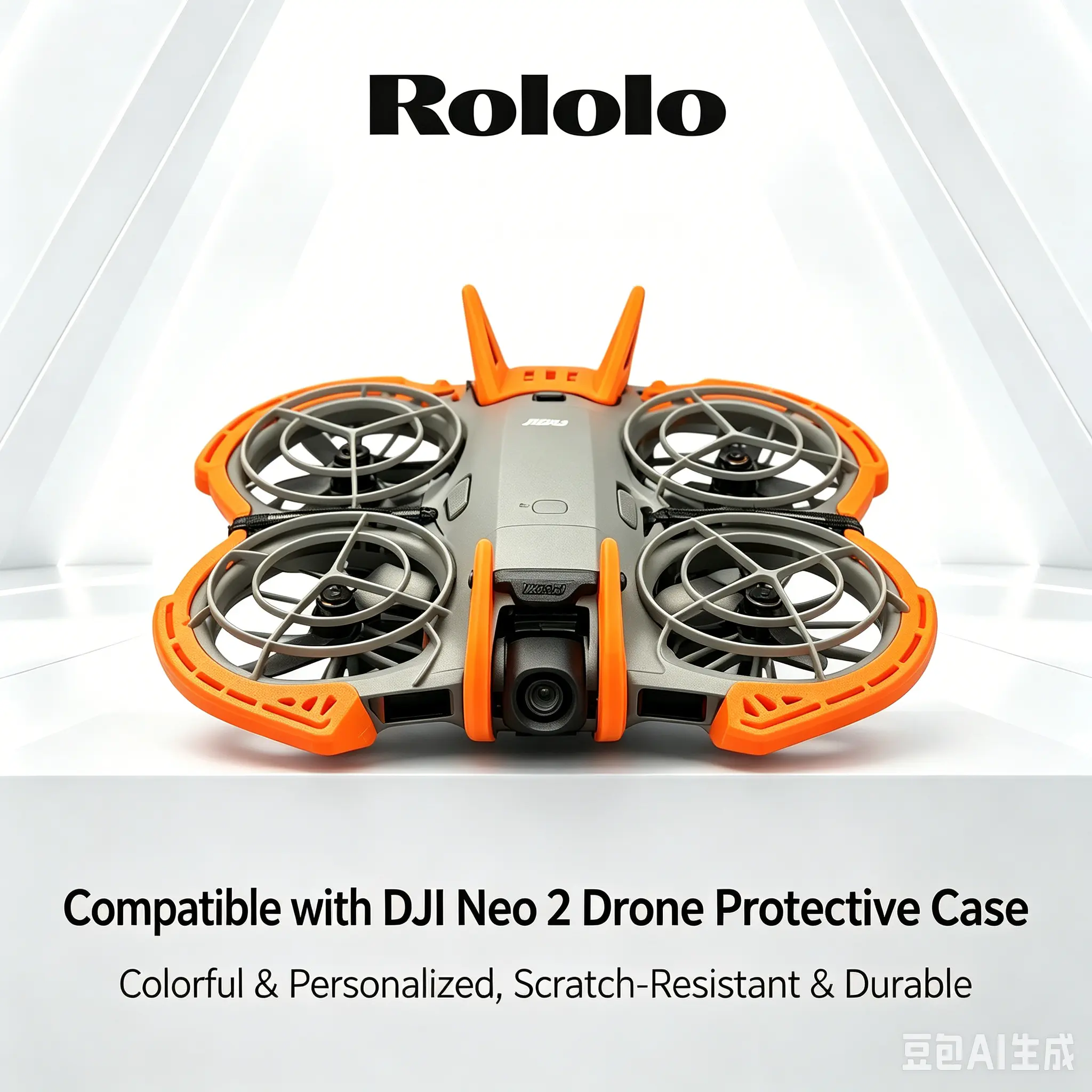 Compatible with DJI Neo 2 protective case: drone shockproof, dustproof, and impact-resistant cover.Creative aerial photography equipment and camera accessories.