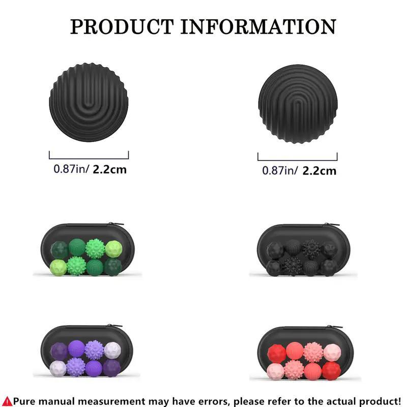 Silicone Magnetic Fidget Ball Set, 8pcs/set Fidget Relaxation Toys with Elastic Texture & Assorted Colors, Stress Relief Toys for Adults & Teens, Sensory Bundle, Stress Relief Fidgeting, Stress Relief Gadgets, Stress Relief Tools, Sensory Stress Reliever
