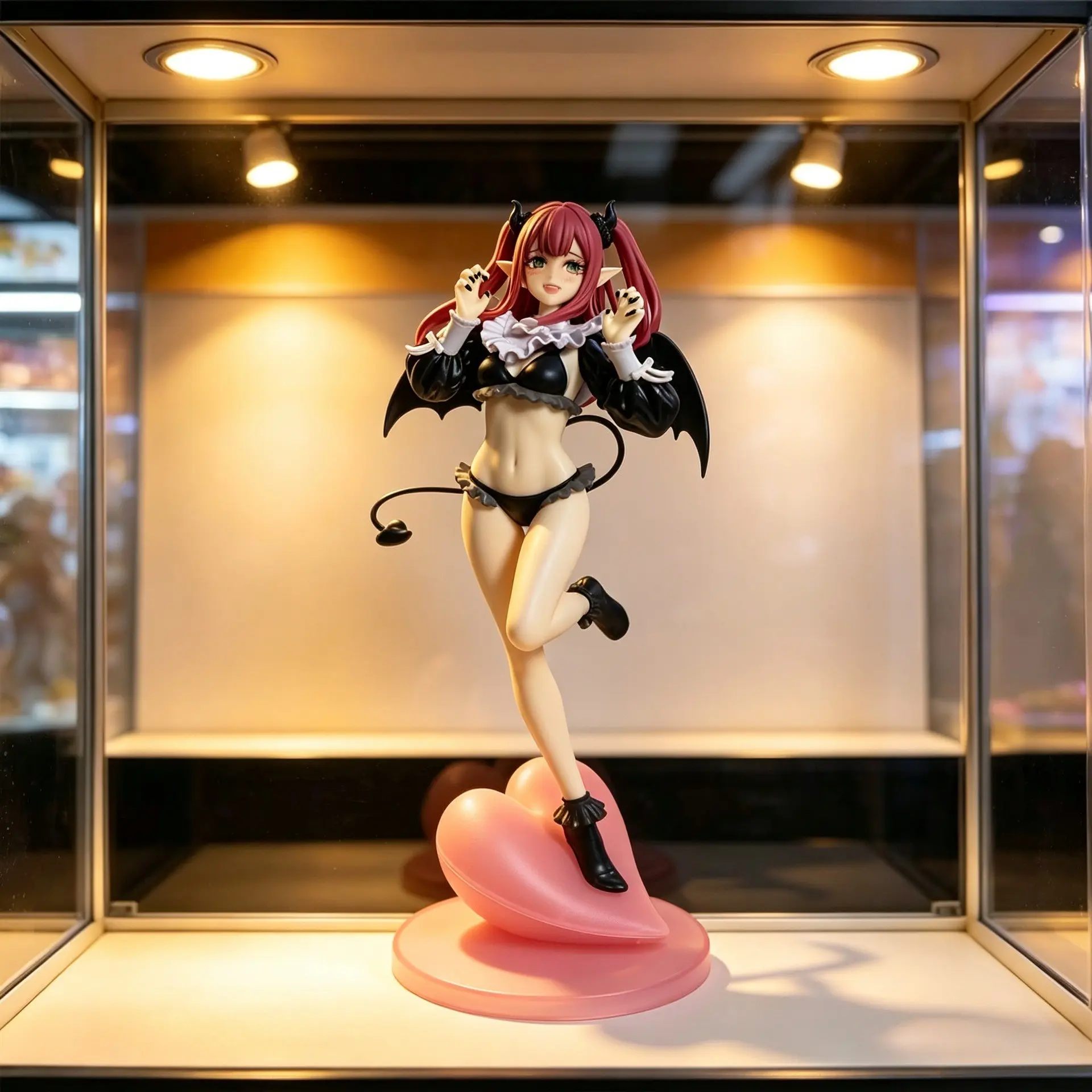 Full Painted Devil Kido Haruka Liz Handmade Figure, Anime Girl Model Statue, Collectible Gift Item, Unique Decorative Piece