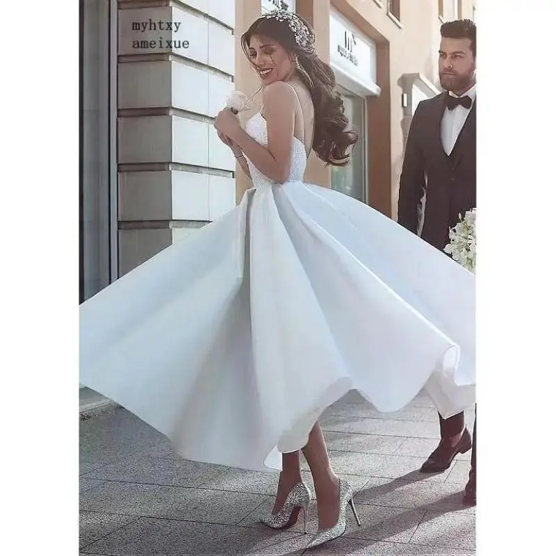 New Short Wedding Dress 2025 Womenswear Basic