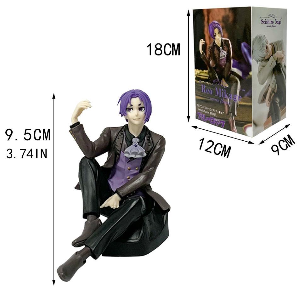 In Stock BLUE LOCK Nagi Seishiro Mikage Reo Rin Itoshi Isagi Yoichi Anime Action Figure Toys Collectible Model Christmas Gift