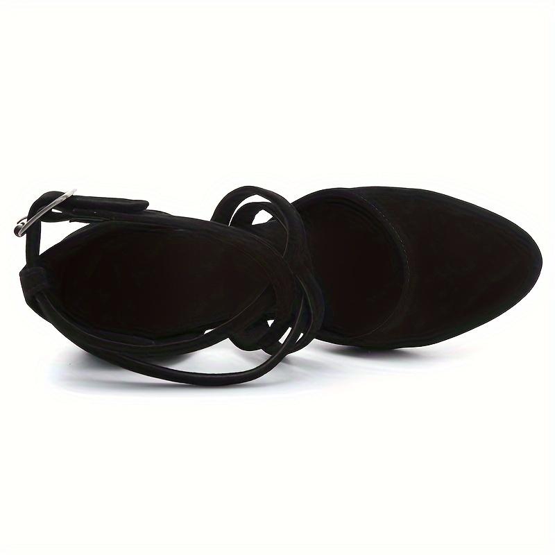 [Elegant Black Dance Shoes] Lightweight Elegant Black Indoor Dance Shoes - Comfortable Fabric Lining, Genuine Sole, Chic Crisscross Ankle Straps - Ideal for Ballroom & Latin Dancing for Women Blueberry Basketweave Women's Flats Silver Mix Knot Point Flats