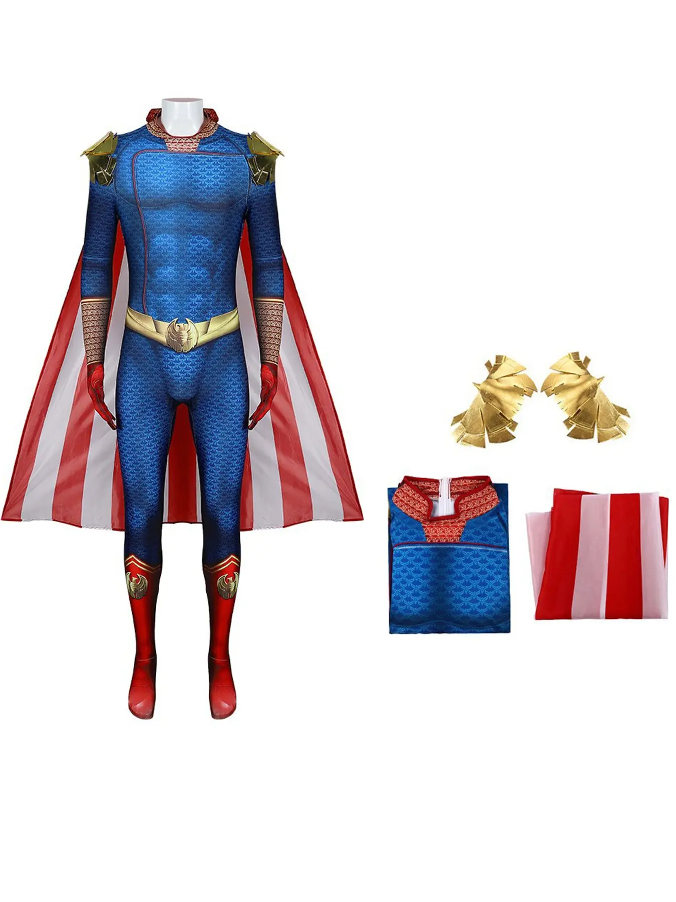 Adult Halloween Superhero Costume Romper, Fitted Cartoon Pattern, All Seasons Stage Performance, Unlined Tk2026 Batch