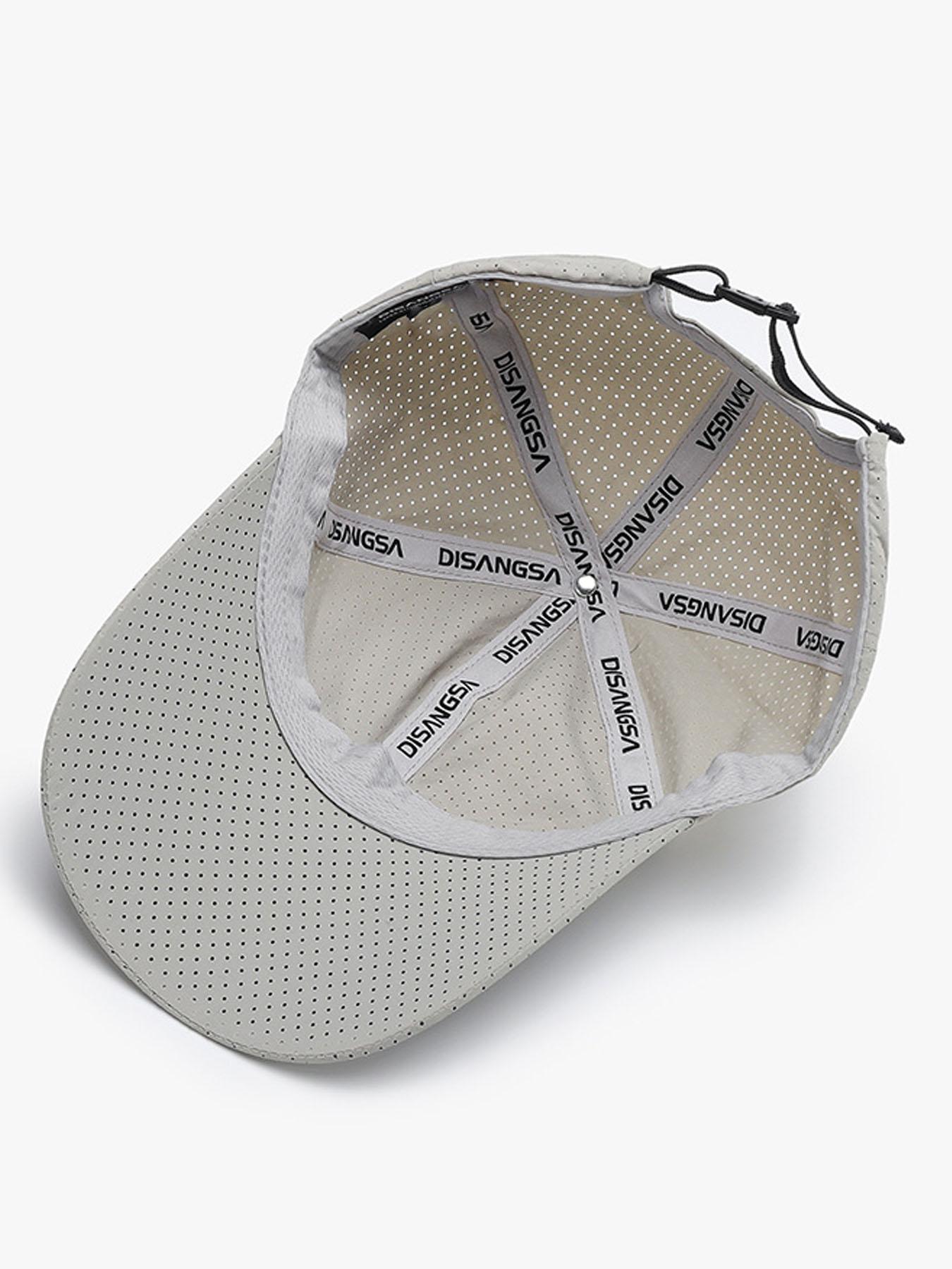 1pc Quick-Dry Performance Golf Cap with Perforated Mesh - Letter Printed Design, Trucker Hat, Adjustable Fit, 6 Colors Available, Golf Accessories, Perfect for Travel, Sports, Running, And Gift Giving 1pc Quick-Dry Performance Golf Cap with Perforated Mesh - Letter Printed Design, Trucker Hat, Adjustable Fit, 6 Colors Available, Golf Accessories, Perfect for Travel, Sports, Running, And Gift Giving