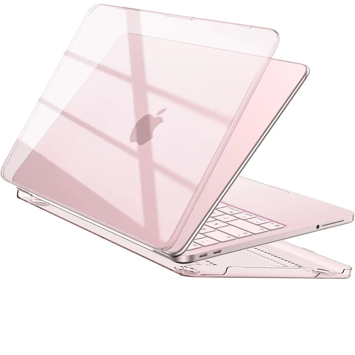 Macbook Neo Case 13 Inch 2026 Model A3404, Fingerprints-Resistant Hard Shell, Seamless Closure, Ideal for Work Travel Study, Clear, Transparent Cover