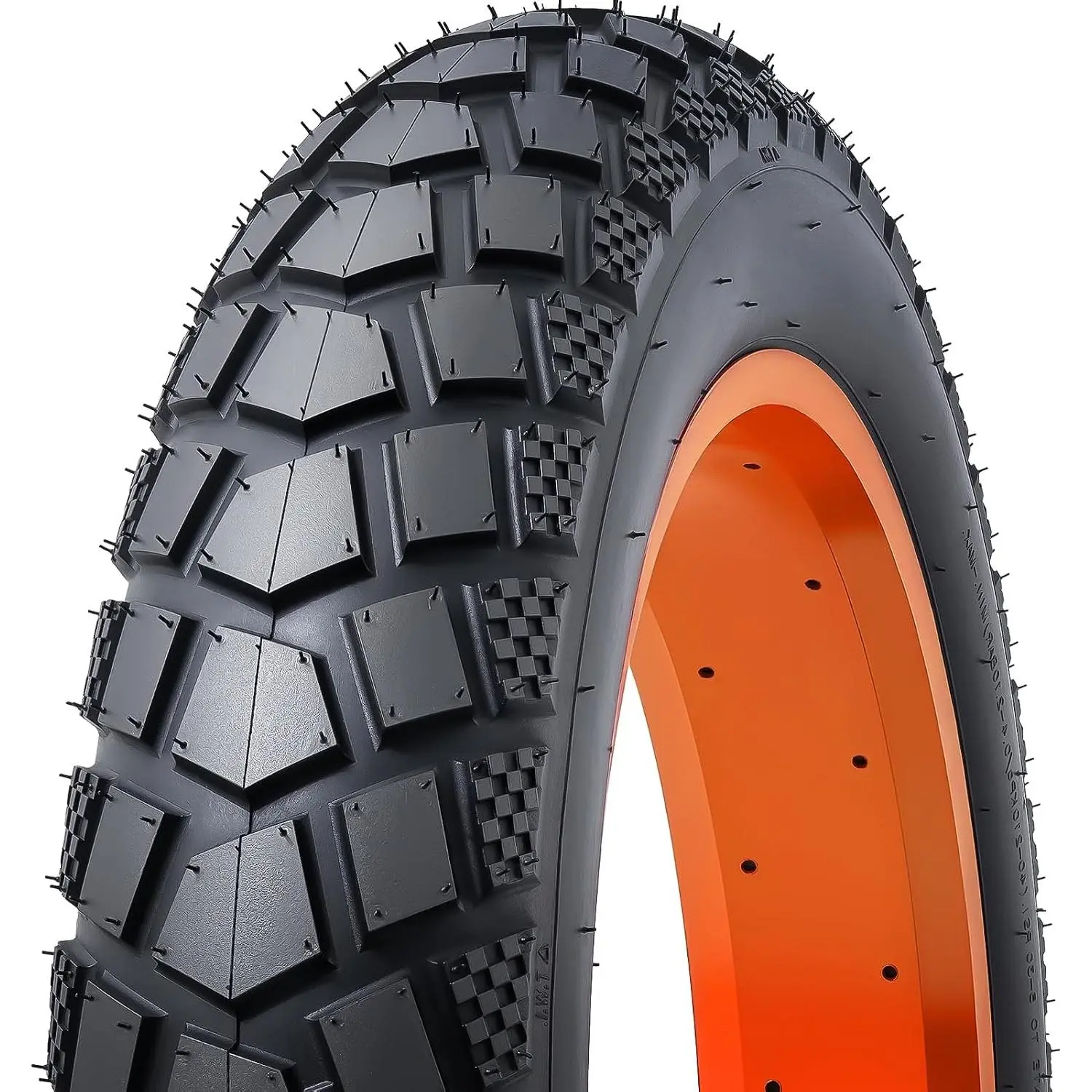 20x4.0(98-406) Heavy Duty  E- Tire,High-Performance 20" Electric Folding   Tire,Durable -Terrain Directional Tread  Tire-1PC (EW005)
