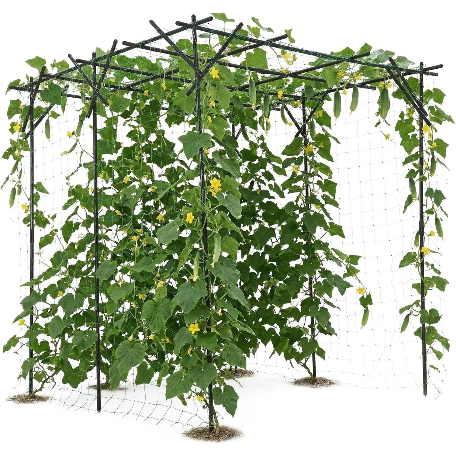 Metal Garden Arch Trellis 78"X78"X78"-Large Outdoor Arch Trellis for Climbing Plants,Grape and Cucumber Climbing Trellis,Ideal for Garden, Walkway and Yard