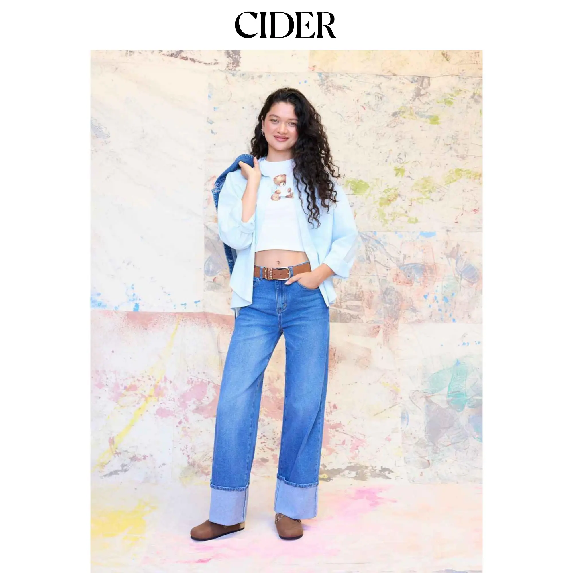 Cider Teddy Bear Graphi Tee