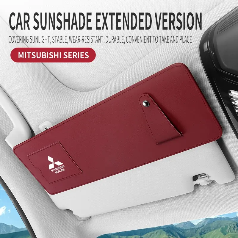 Suitable for Mitsubishi Outlander, ASX, Lancer, Pajero - Car Sunshade Extended Panels, Sunshade Shields, Sunshade Storage Bag, Car Interior Accessories