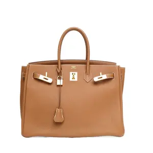 Pre-owned HERMÈS HERMES Birkin 35 Gold(37) Togo Leather Stamp YP226258697