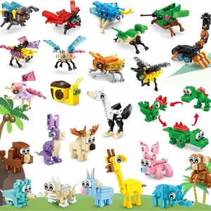 Party Favors for Kids Building Set, 24 Packs Models Building Blocks Toy, Classroom Prizes Goodie Bag Stuffers, Birthday Gift for Boys Girls Ages 6+fidget toys