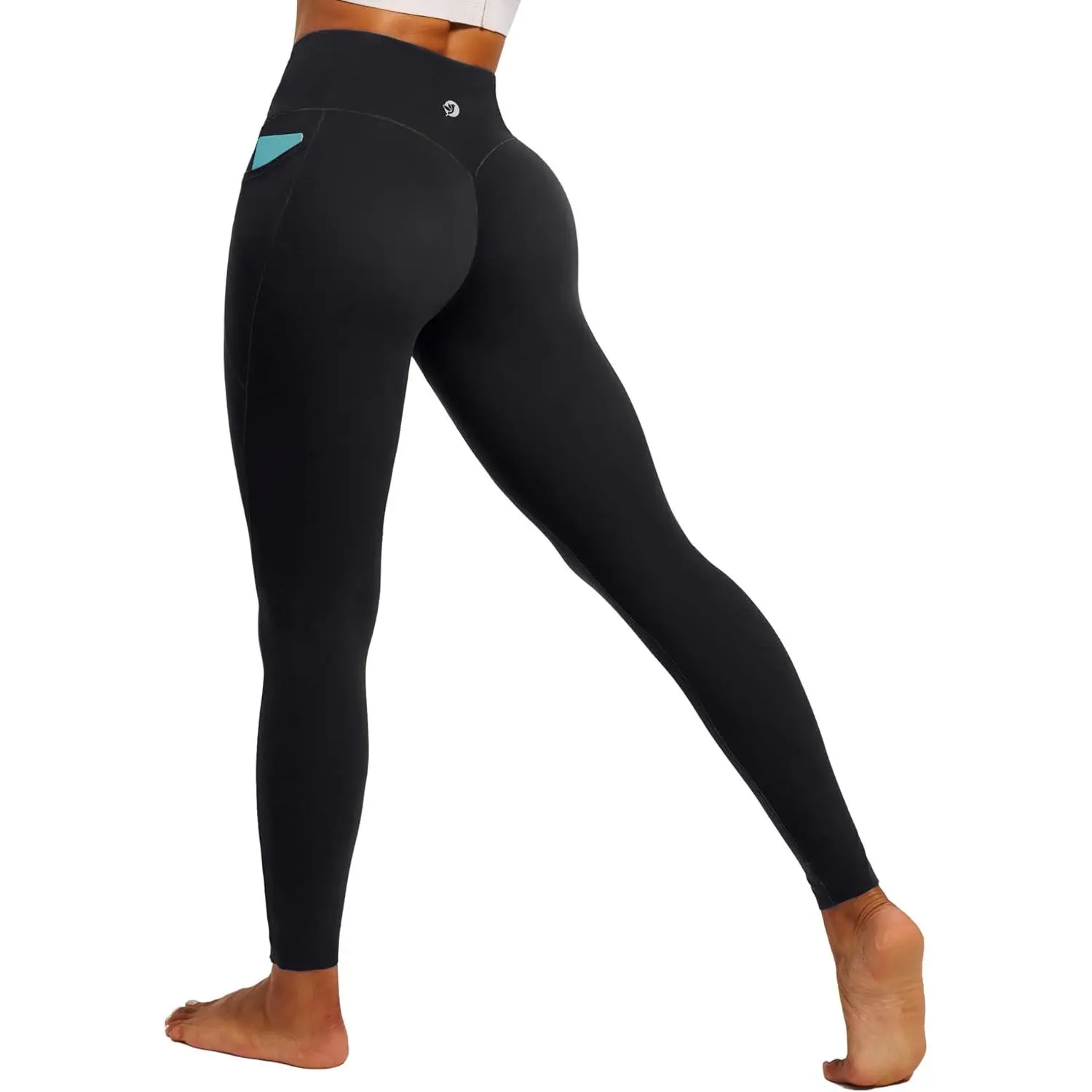 IUGA Women's Scrunch Butt Lifting Leggings - High Compression, No Front Seam, Tummy Control, Pockets - Athletic Leggings for Activewear Yoga Workouts, High Compression Leggings, Activewear For Yoga
