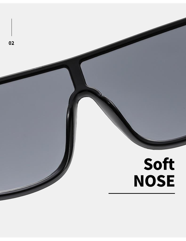 Sunglasses for men and women, true film one-piece sunglasses, outdoor cycling and fishing sunglasses, UV protection